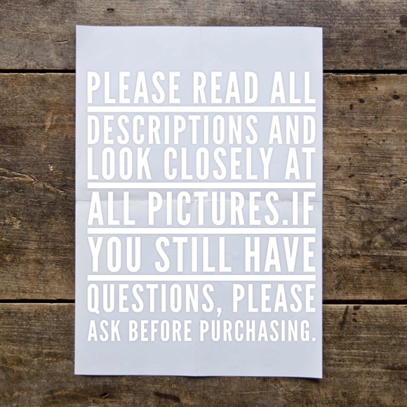 🤗💗BEFORE YOU SHOP, PLEASE REVIEW💗🤗 - Picture 3 of 8